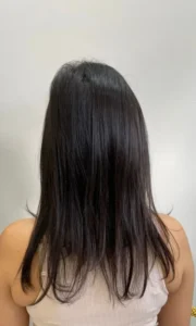 Antes e depois mega hair