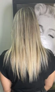 Antes e depois mega hair