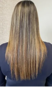 Antes e depois mega hair