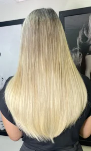 Antes e depois mega hair